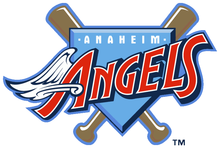 Anaheim Angels 1997-2001 Primary Logo t shirts DIY iron ons